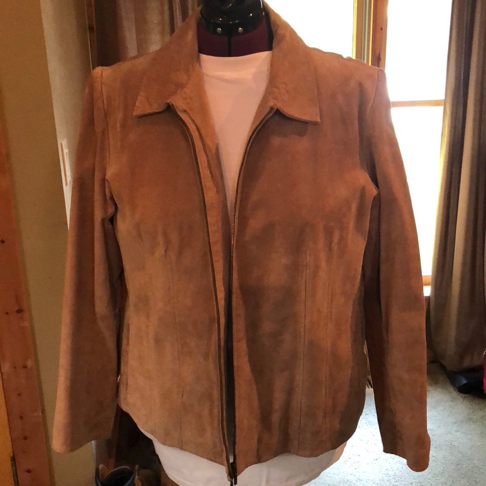 Coldwater Creek leather jacket